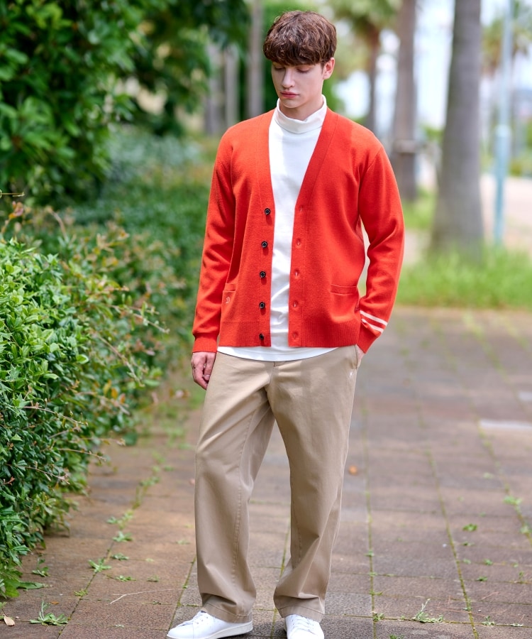 ドレステリア(メンズ)(DRESSTERIOR(Men))の【Safari12月号掲載】コットンカシミヤ スムースカーディガン10