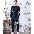 ドレステリア(メンズ)(DRESSTERIOR(Men))の【セットアップ可/Safari12月号｜Monomx11月号掲載】アームライン裏起毛プルオーバースウェット14