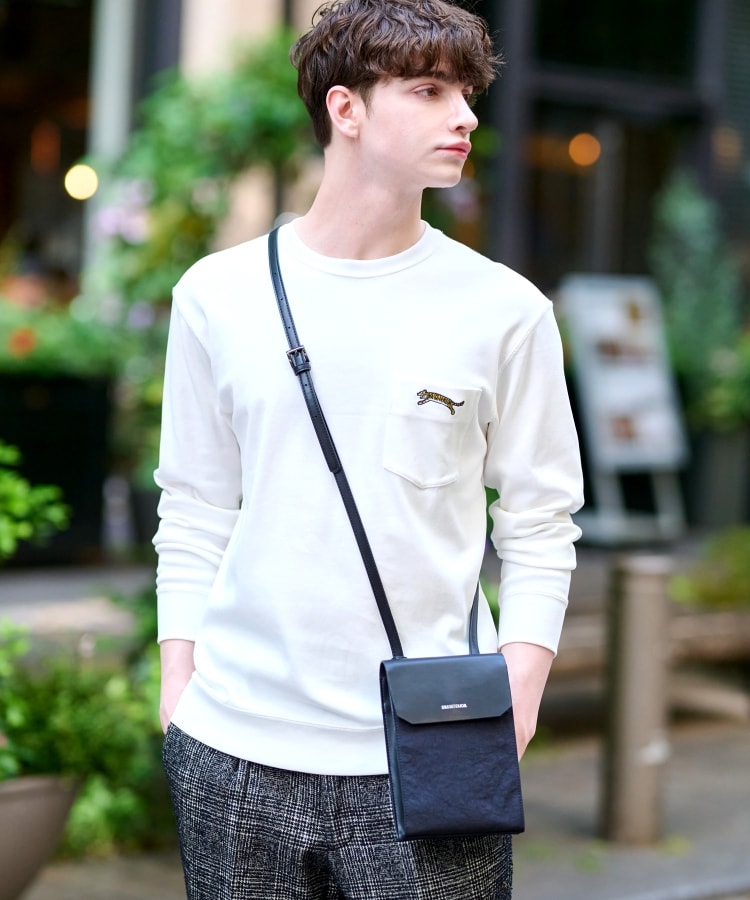 ドレステリア(メンズ)(DRESSTERIOR(Men))のハイカウント フライスロングTシャツ6