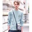 ドレステリア(メンズ)(DRESSTERIOR(Men))のハイカウント フライスロングTシャツ サックスブルー(090)
