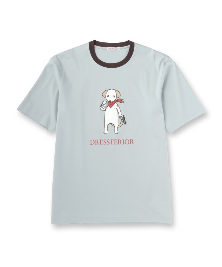 ドレステリア(メンズ)(DRESSTERIOR(Men))の【接触冷感／抗菌防臭／消臭】ICE CLEAR COTTON DRINKER DOG Tシャツ44