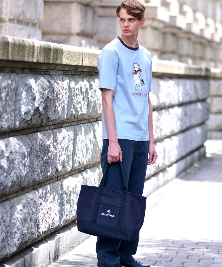 ドレステリア(メンズ)(DRESSTERIOR(Men))の【接触冷感／抗菌防臭／消臭】ICE CLEAR COTTON DRINKER DOG Tシャツ30