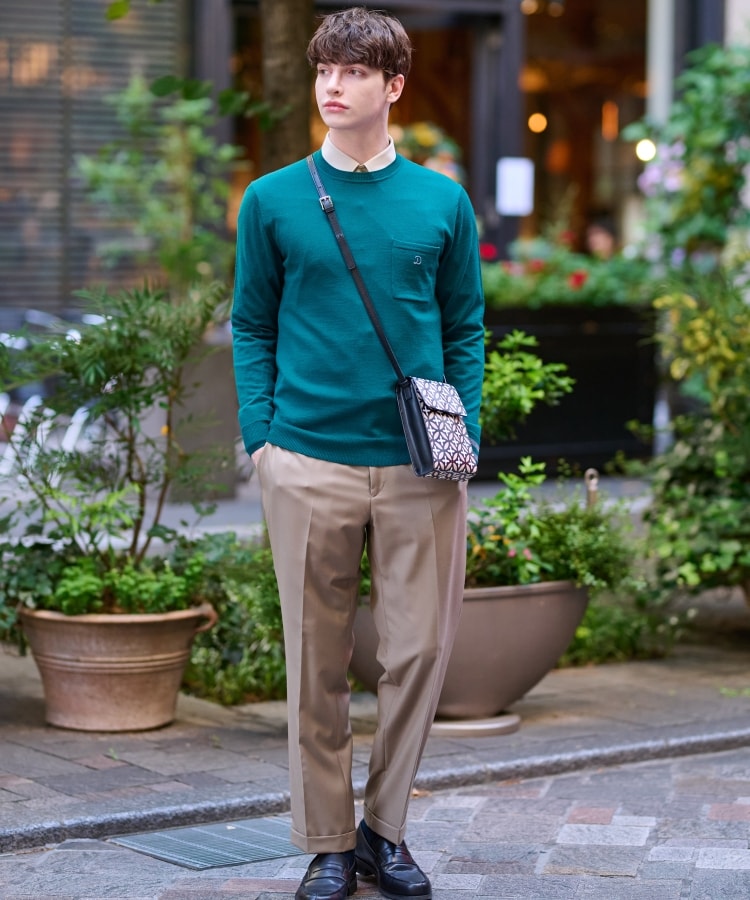 ドレステリア(メンズ)(DRESSTERIOR(Men))のファインメリノ クルーネックニット26