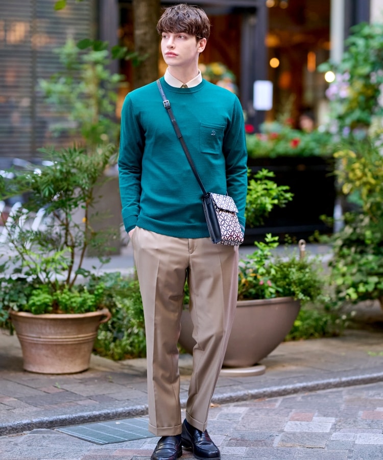 ドレステリア(メンズ)(DRESSTERIOR(Men))のファインメリノ クルーネックニット28