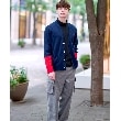ドレステリア(メンズ)(DRESSTERIOR(Men))のスリーブカラーブロックカーディガン15