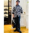 ドレステリア(メンズ)(DRESSTERIOR(Men))の【Safari5月号掲載】オーバーラップサークル スリークオーターシャツ35