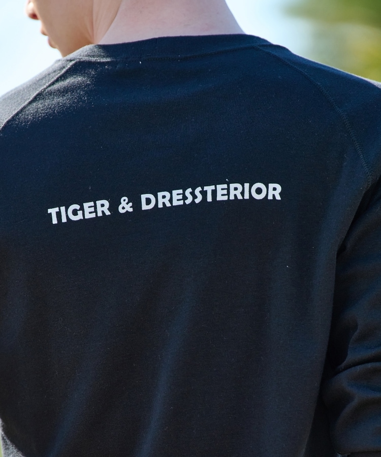 ドレステリア(メンズ)(DRESSTERIOR(Men))のタイガープリント フライスロングTシャツ10