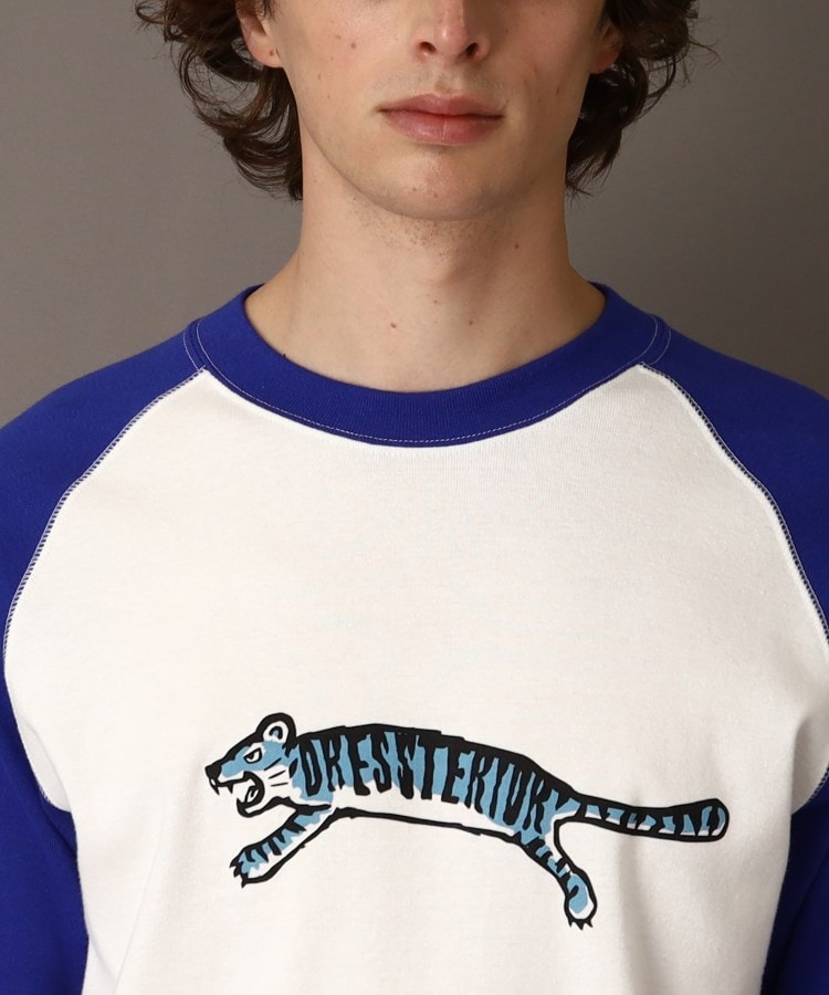 ドレステリア(メンズ)(DRESSTERIOR(Men))のタイガープリント フライスロングTシャツ20