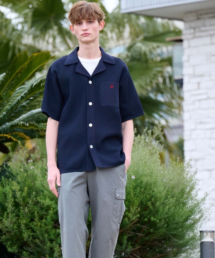 キューバニットシャツ(ニット/セーター) | DRESSTERIOR(Men キューバニットシャツ(ニット/セーター) | DRESSTERIOR(Men