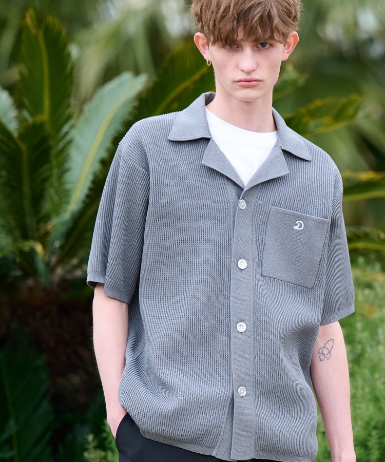 キューバニットシャツ(ニット/セーター) | DRESSTERIOR(Men キューバニットシャツ(ニット/セーター) | DRESSTERIOR(Men