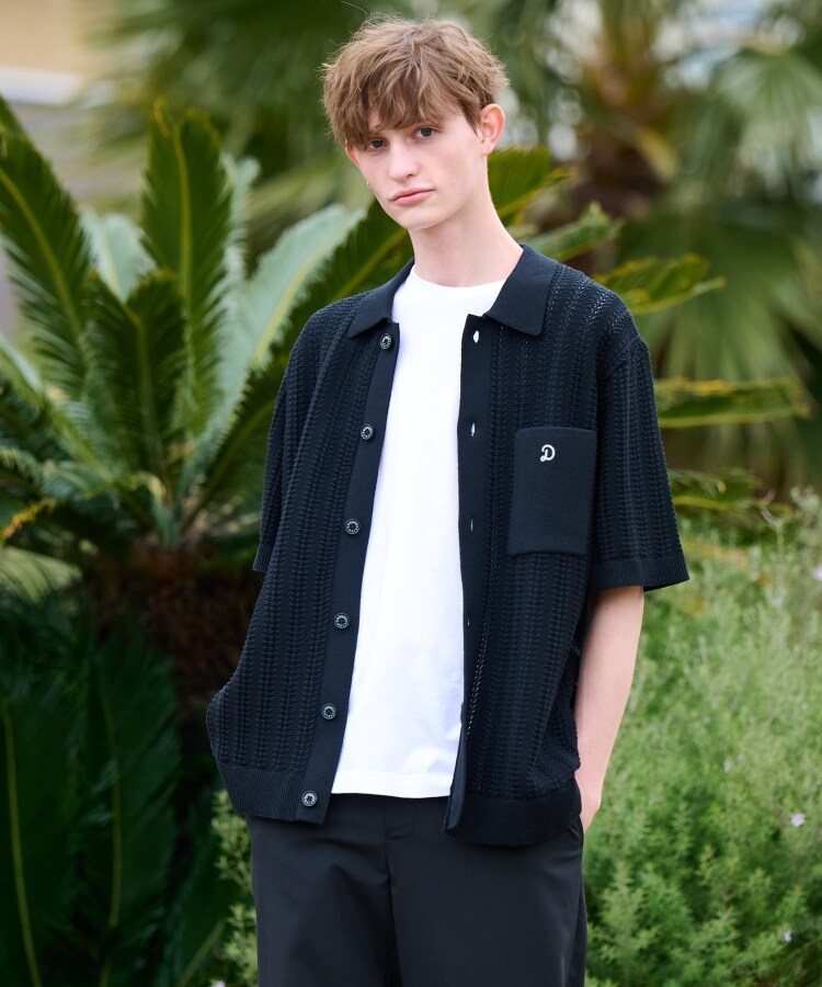 ドレステリア(メンズ)(DRESSTERIOR(Men))の【Safari5月号掲載】オーガニックコットン キューバニットシャツ15