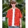 ドレステリア(メンズ)(DRESSTERIOR(Men))の【Safari5月号掲載】オーガニックコットン キューバニットシャツ オレンジ(067)