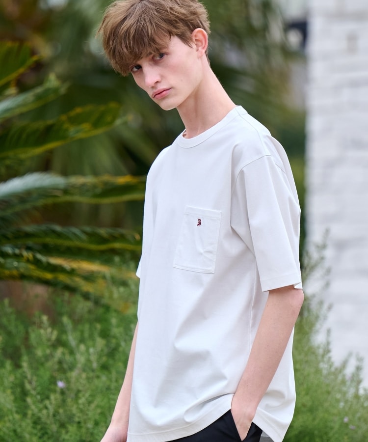 ドレステリア(メンズ)(DRESSTERIOR(Men))の【接触冷感/抗菌防臭/消臭】ICE CLEAR COTTON ポケットTシャツ3