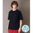 ドレステリア(メンズ)(DRESSTERIOR(Men))の【接触冷感/抗菌防臭/消臭】ICE CLEAR COTTON ポケットTシャツ ネイビー(094)