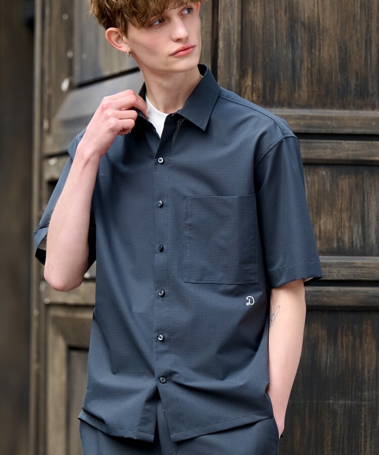 ドレステリア(メンズ)(DRESSTERIOR(Men))の【セットアップ可】COOL DOTS ショートスリーブシャツ8