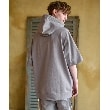 ドレステリア(メンズ)(DRESSTERIOR(Men))の【セットアップ可】エシカルオーガニックコットン BOXロゴ ショートスリーブパーカー24