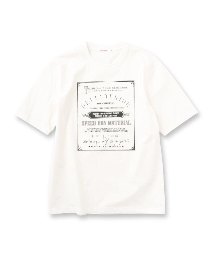 ドレステリア(メンズ)(DRESSTERIOR(Men))の【Safari5月号掲載】BACK BREEZE TECH オールドアメリカンTシャツ32