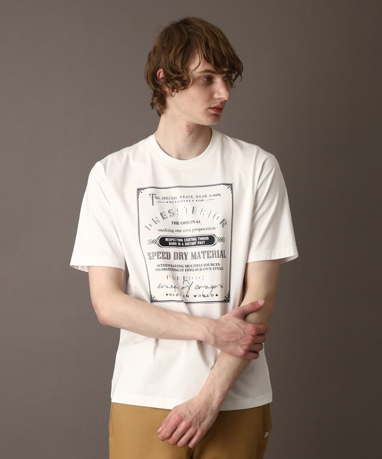 ドレステリア(メンズ)(DRESSTERIOR(Men))の【Safari5月号掲載】BACK BREEZE TECH オールドアメリカンTシャツ26