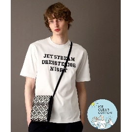 ドレステリア(メンズ)(DRESSTERIOR(Men))の【接触冷感／抗菌防臭／消臭】ICE CLEAR COTTON ロゴTシャツ