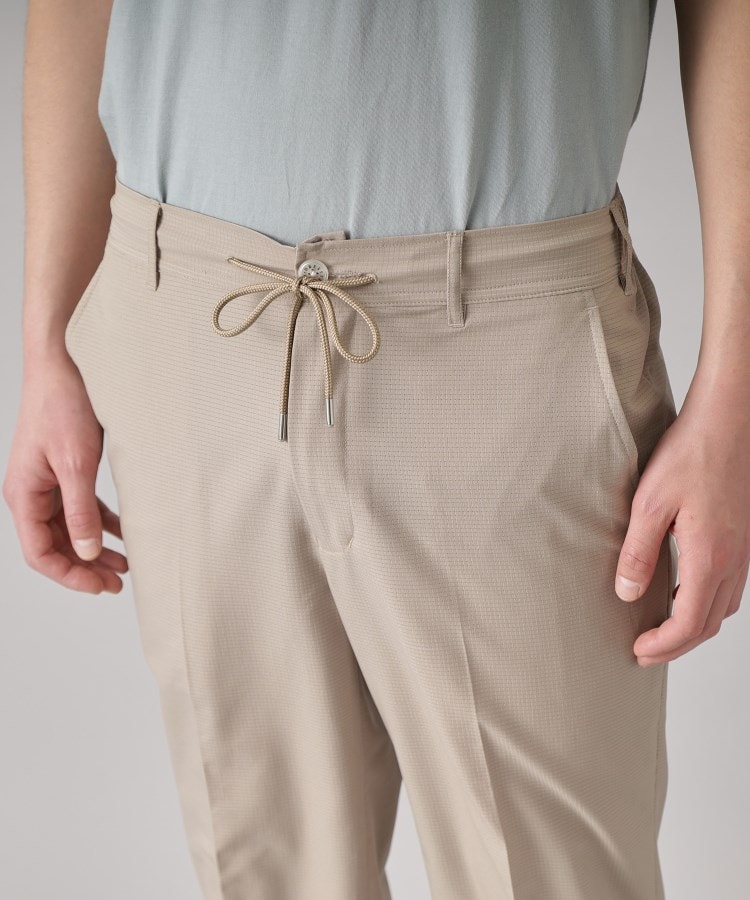 ドレステリア(メンズ)(DRESSTERIOR(Men))の【セットアップ可/撥水性/UVカット/Safari5月号掲載】COOL DOTS イージーパンツ18