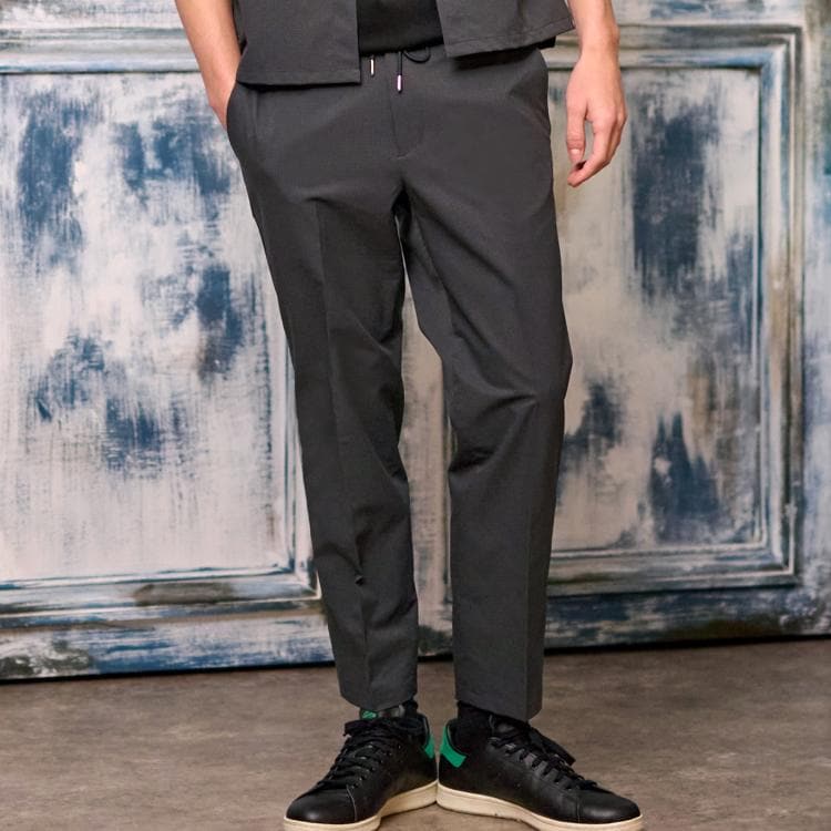ドレステリア(メンズ)(DRESSTERIOR(Men))の【セットアップ可/撥水性/UVカット/Safari5月号掲載】COOL DOTS イージーパンツ フルレングスパンツ