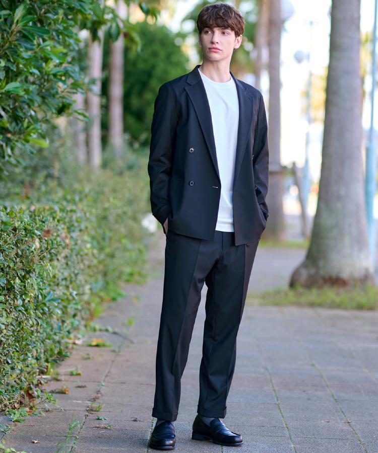 ドレステリア(メンズ)(DRESSTERIOR(Men))の【セットアップ可／Monomax4月号掲載】クールタッチ クイックドライ SET UP パンツ2