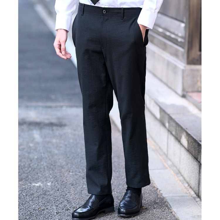 ドレステリア(メンズ)(DRESSTERIOR(Men))の【セットアップ可】シェルタリングドライ トラウザーズ フルレングスパンツ