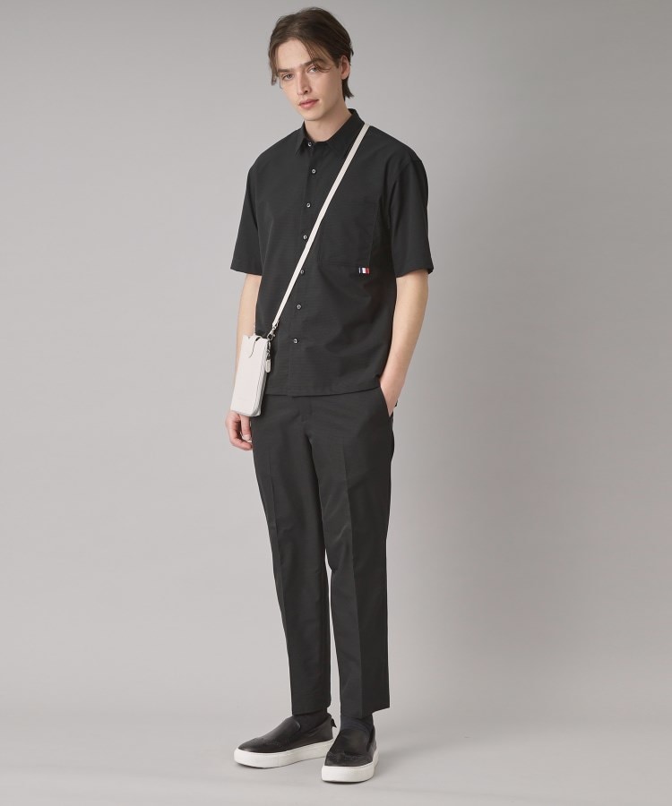 ドレステリア(メンズ)(DRESSTERIOR(Men))の【セットアップ可/撥水性/UVカット/Safari5月号掲載】COOL DOTS ショートスリーブシャツ23