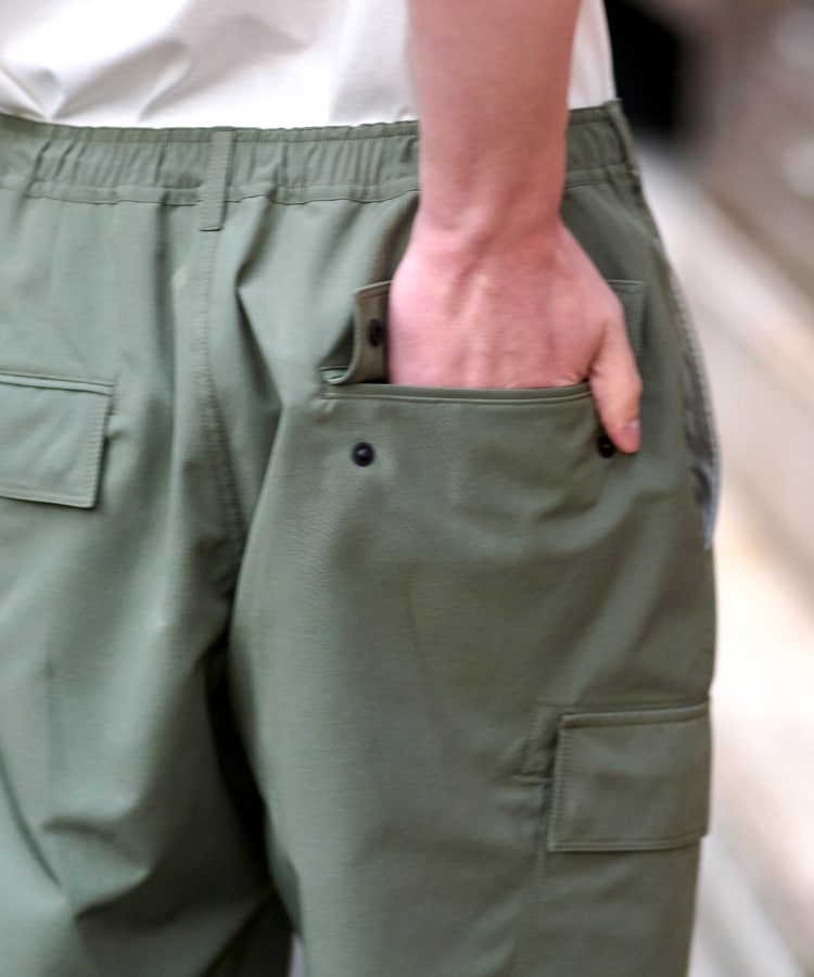 ドレステリア(メンズ)(DRESSTERIOR(Men))の【ドライタッチ】コットンナイロン カーゴパンツ26