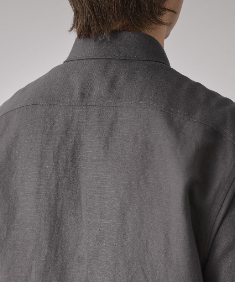 ドレステリア(メンズ)(DRESSTERIOR(Men))のリネンレーヨン ハーフスリーブシャツ14