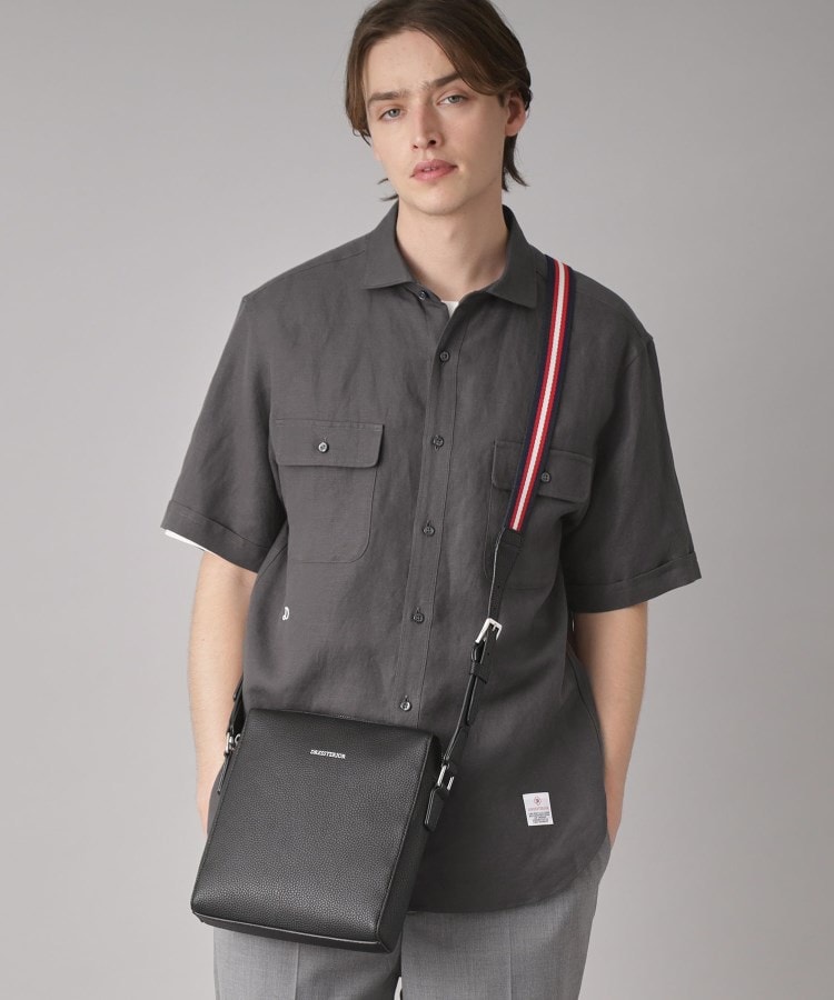 ドレステリア(メンズ)(DRESSTERIOR(Men))のリネンレーヨン ハーフスリーブシャツ20