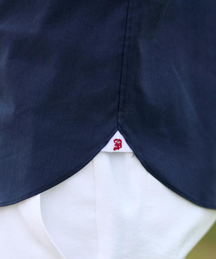 ドレステリア(メンズ)(DRESSTERIOR(Men))のリネン混スリークオーターシャツ18