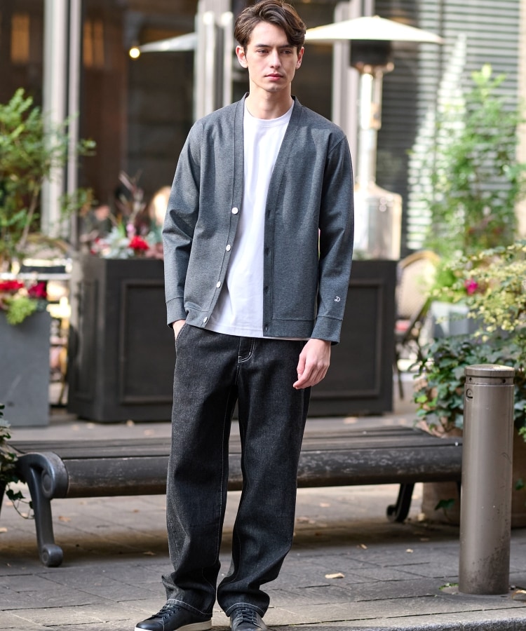 ドレステリア(メンズ)(DRESSTERIOR(Men))の【セットアップ可】ドライタッチ ハイカウントカーディガン9