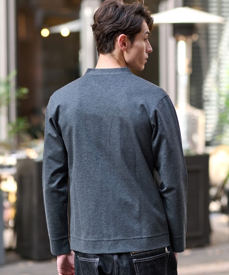 ドレステリア(メンズ)(DRESSTERIOR(Men))の【セットアップ可】ドライタッチ ハイカウントカーディガン14