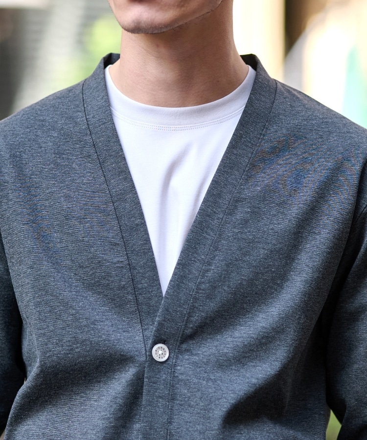 ドレステリア(メンズ)(DRESSTERIOR(Men))の【セットアップ可】ドライタッチ ハイカウントカーディガン15