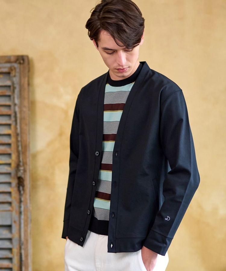 ドレステリア(メンズ)(DRESSTERIOR(Men))の【セットアップ可】ドライタッチ ハイカウントカーディガン23