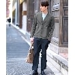 ドレステリア(メンズ)(DRESSTERIOR(Men))の【セットアップ可】ドライタッチ ハイカウントカーディガン1