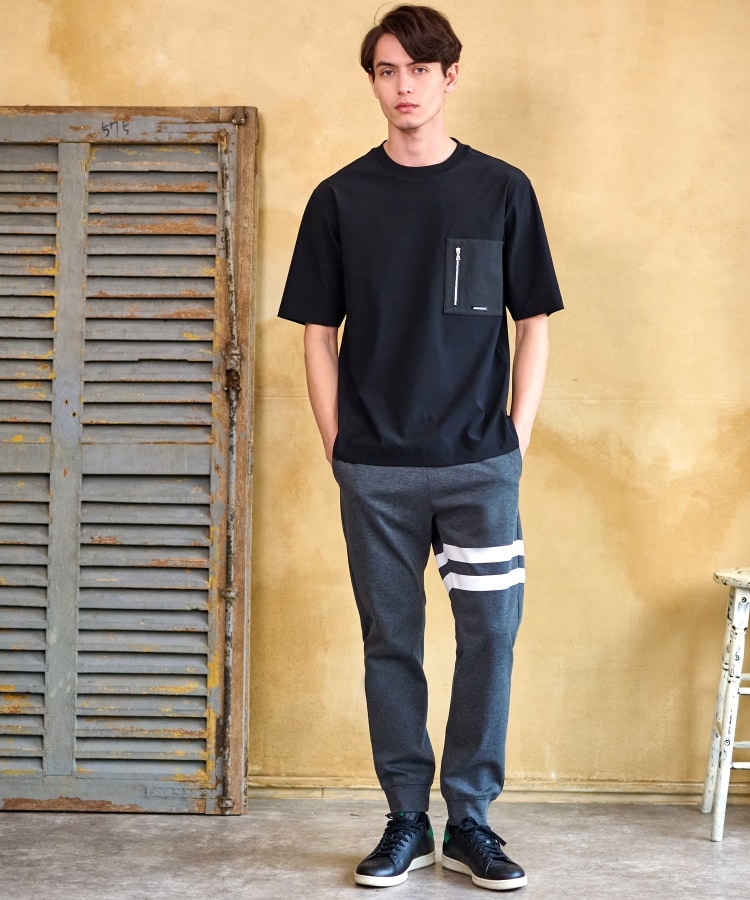 ドレステリア(メンズ)(DRESSTERIOR(Men))の【セットアップ可】ドライタッチ ハイカウントジョガーパンツ2