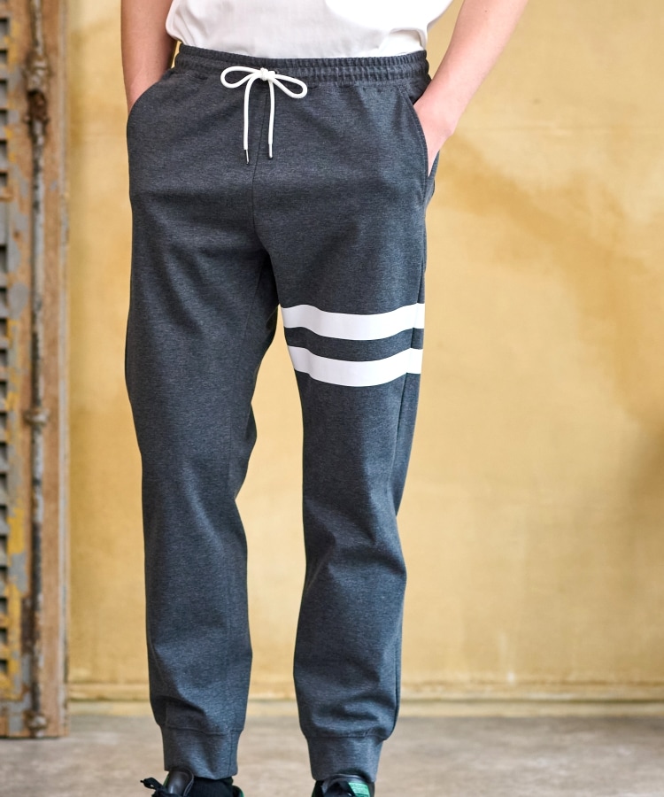 ドレステリア(メンズ)(DRESSTERIOR(Men))の【セットアップ可】ドライタッチ ハイカウントジョガーパンツ4