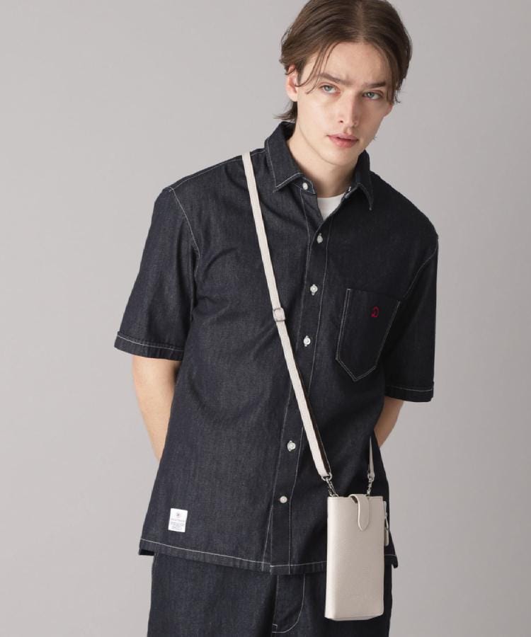 ドレステリア(メンズ)(DRESSTERIOR(Men))の【セットアップ可】ライトデニム ハーフスリーブシャツ16