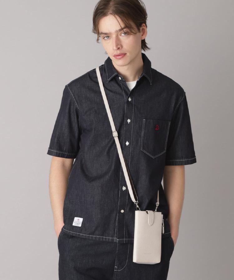 ドレステリア(メンズ)(DRESSTERIOR(Men))の【セットアップ可】ライトデニム ハーフスリーブシャツ17