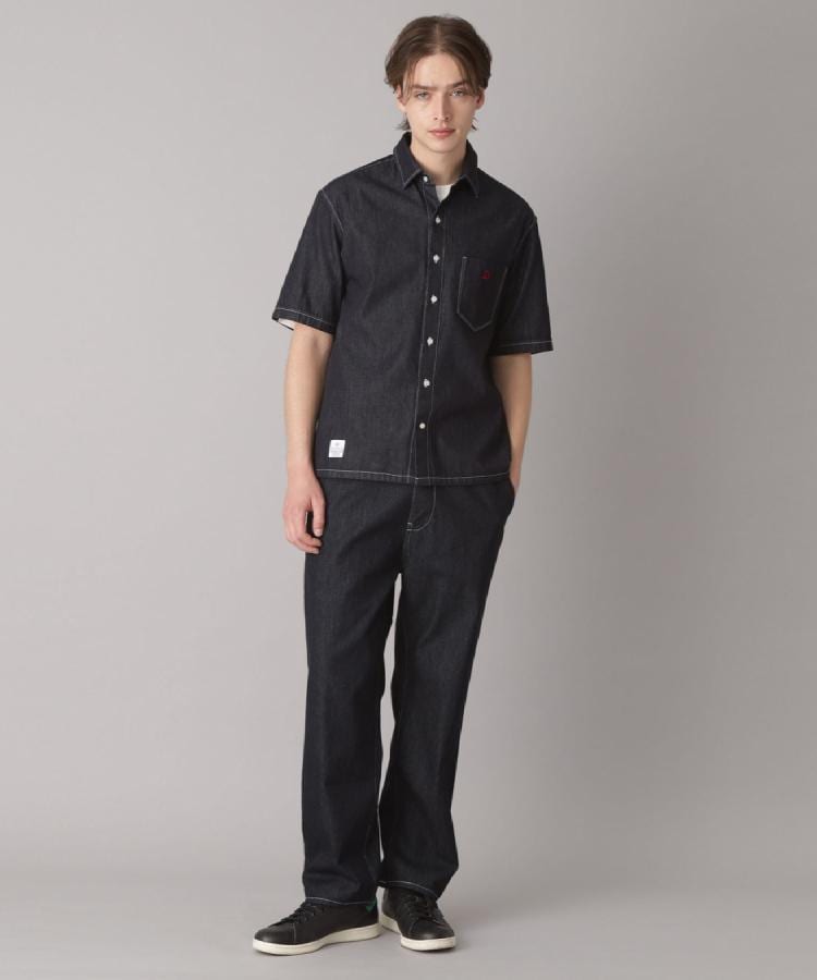 ドレステリア(メンズ)(DRESSTERIOR(Men))の【セットアップ可】ライトデニム ハーフスリーブシャツ19