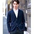 ドレステリア(メンズ)(DRESSTERIOR(Men))のスプリング ニットジャケット ネイビー(094)