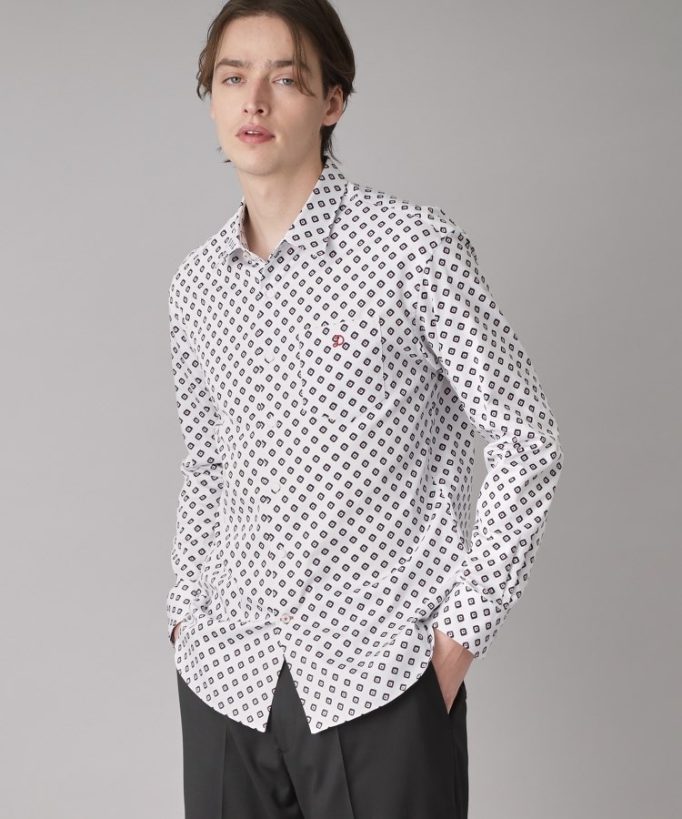 ドレステリア(メンズ)(DRESSTERIOR(Men))のポートベロープリントシャツ13