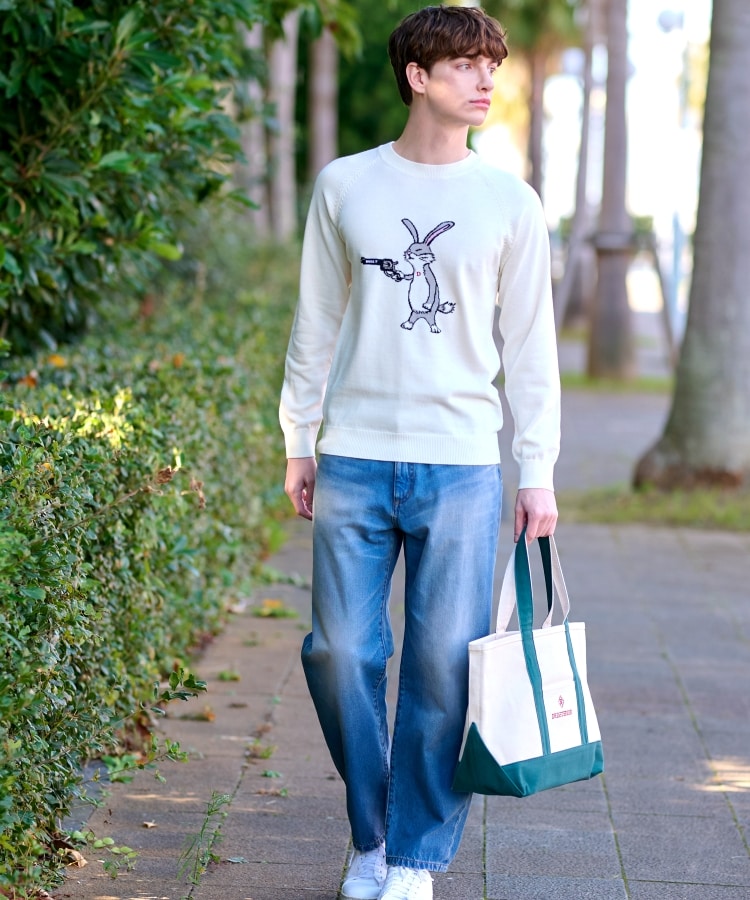 ドレステリア(メンズ)(DRESSTERIOR(Men))のラビットインターシャニット9