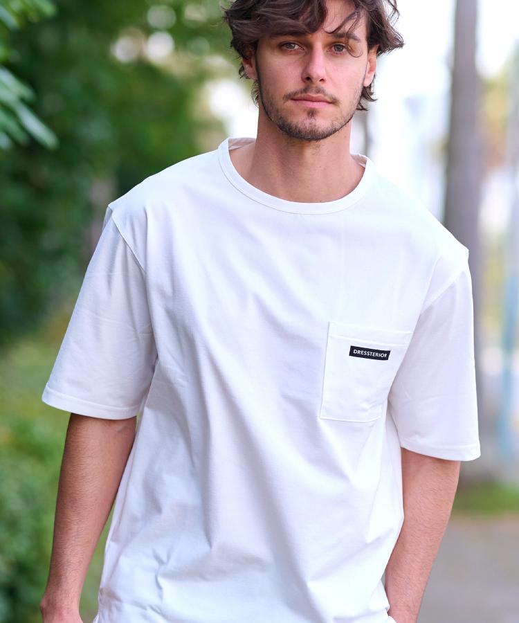 ドレステリア(メンズ)(DRESSTERIOR(Men))の【クイックドライ】ONE OCEAN サステナブルTシャツ3