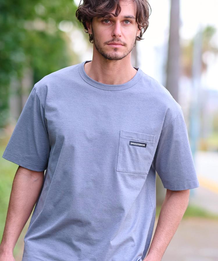ドレステリア(メンズ)(DRESSTERIOR(Men))の【クイックドライ】ONE OCEAN サステナブルTシャツ10