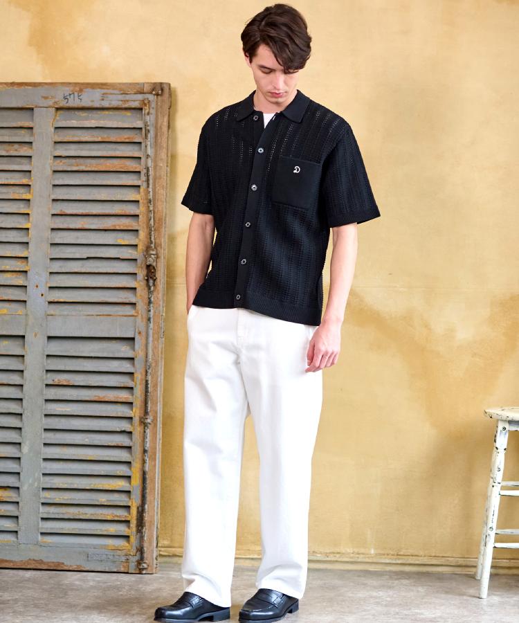 ドレステリア(メンズ)(DRESSTERIOR(Men))の【Safari5月号掲載】オーガニックコットン キューバニットシャツ26