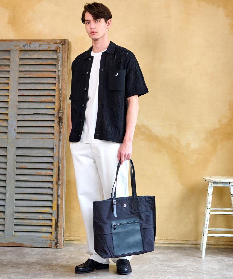 ドレステリア(メンズ)(DRESSTERIOR(Men))の【Safari5月号掲載】オーガニックコットン キューバニットシャツ27