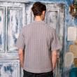 ドレステリア(メンズ)(DRESSTERIOR(Men))の【Safari5月号掲載】オーガニックコットン キューバニットシャツ21